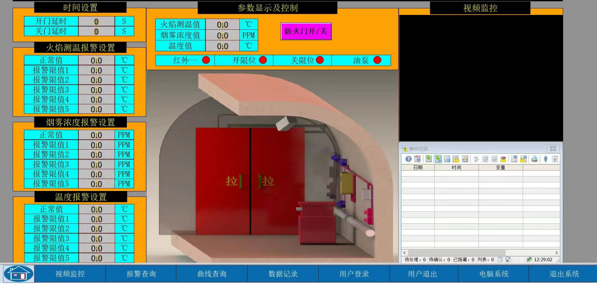 遠程防火門 遠程控制防火門